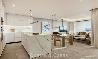 Appartements élégants sur plan à vendre à quelques pas d'un lagon artificiel sur la Costa del Sol 776178 