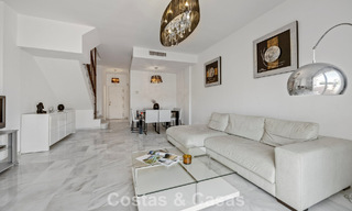 Spacieuse maison à vendre dans un complexe en première ligne de plage sur le New Golden Mile entre Marbella et Estepona 776031 