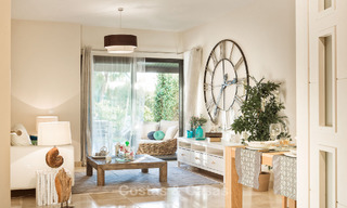 Appartements contemporains avec vue sur le golf à vendre dans un resort 5 étoiles, New Golden Mile, Marbella - Benahavís 807042 