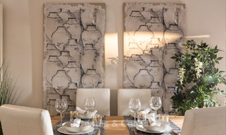 Appartements contemporains avec vue sur le golf à vendre dans un resort 5 étoiles, New Golden Mile, Marbella - Benahavís 807043 