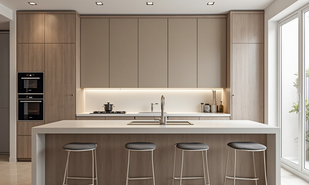 Luxueuse villa design sur plan à vendre dans une urbanisation fermée à Nueva Andalucia, Marbella 776144