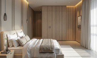 Luxueuse villa design sur plan à vendre dans une urbanisation fermée à Nueva Andalucia, Marbella 776150 