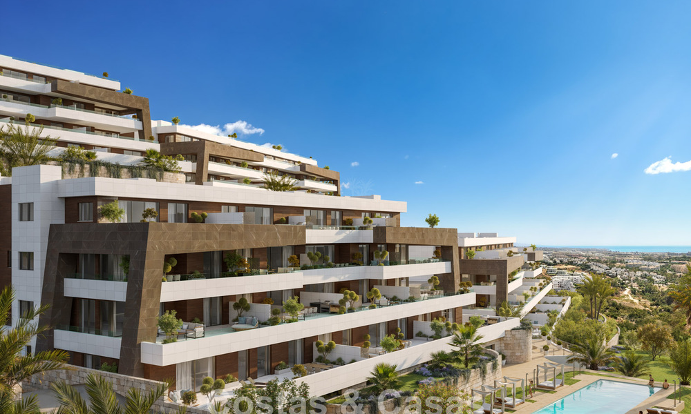 Projet exclusif d'appartements modernes à vendre sur le New Golden Mile entre Marbella et Estepona 776153