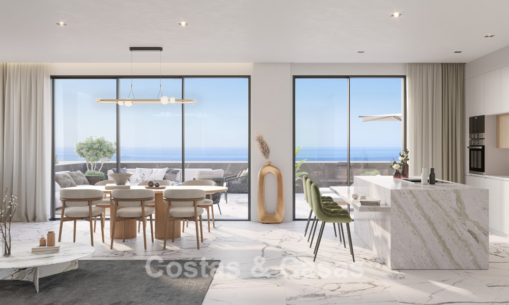 Projet exclusif d'appartements modernes à vendre sur le New Golden Mile entre Marbella et Estepona 776156
