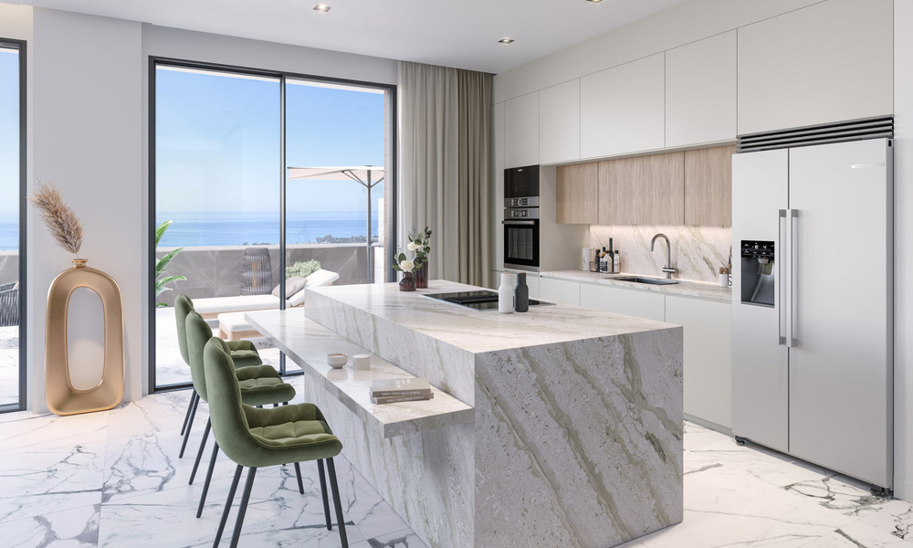 Projet exclusif d'appartements modernes à vendre sur le New Golden Mile entre Marbella et Estepona 776162