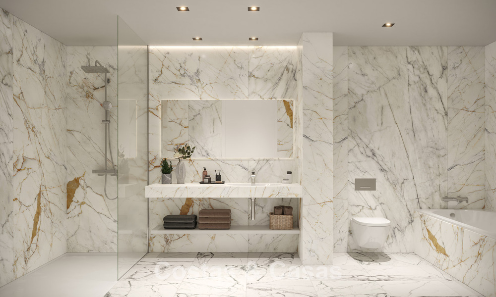 Projet exclusif d'appartements modernes à vendre sur le New Golden Mile entre Marbella et Estepona 776164