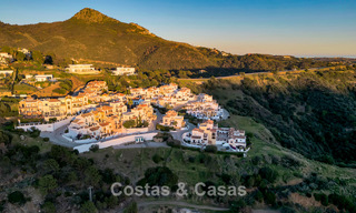 Maison avec vue sur la mer à vendre, dans une communauté calme et fermée dans les collines de Benahavis - Marbella 776244 