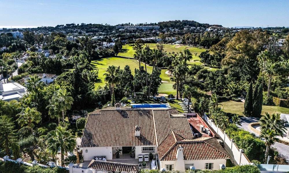 Villa de luxe prête à emménager avec un style méditerranéen moderne à vendre dans la vallée du golf de Nueva Andalucia, Marbella 776264