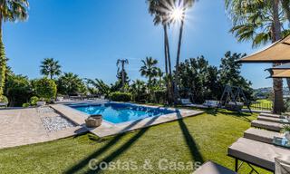 Villa de luxe prête à emménager avec un style méditerranéen moderne à vendre dans la vallée du golf de Nueva Andalucia, Marbella 776270 