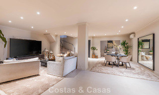 Villa de luxe prête à emménager avec un style méditerranéen moderne à vendre dans la vallée du golf de Nueva Andalucia, Marbella 776296 