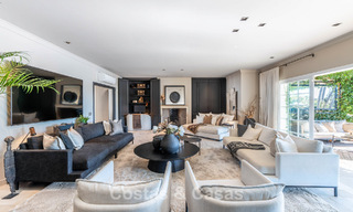 Villa de luxe prête à emménager avec un style méditerranéen moderne à vendre dans la vallée du golf de Nueva Andalucia, Marbella 776302 