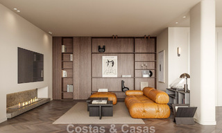 Penthouse en duplex rénové à vendre, à distance de marche des commodités dans la vallée du golf de Nueva Andalucia, Marbella 776321 