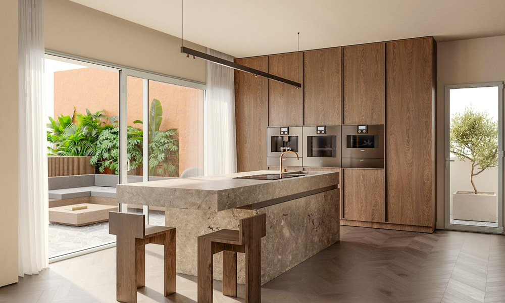 Penthouse en duplex rénové à vendre, à distance de marche des commodités dans la vallée du golf de Nueva Andalucia, Marbella 776328
