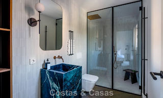 Penthouse en duplex rénové à vendre, à distance de marche des commodités dans la vallée du golf de Nueva Andalucia, Marbella 793373 