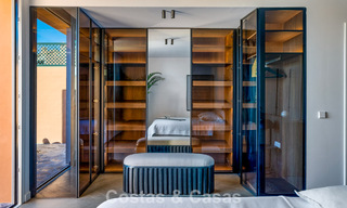 Penthouse en duplex rénové à vendre, à distance de marche des commodités dans la vallée du golf de Nueva Andalucia, Marbella 793381 