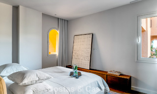 Penthouse en duplex rénové à vendre, à distance de marche des commodités dans la vallée du golf de Nueva Andalucia, Marbella 793384 