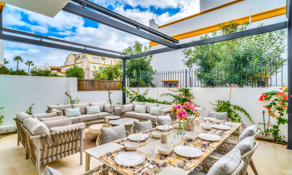 Maison à vendre à quelques mètres de la plage sur le Golden Mile de Marbella 776471