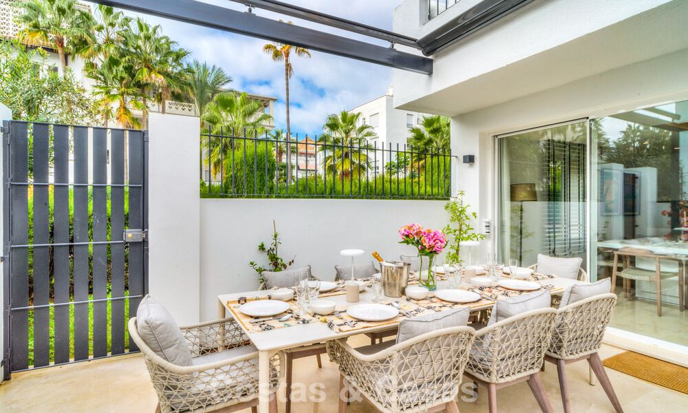 Maison à vendre à quelques mètres de la plage sur le Golden Mile de Marbella 776473