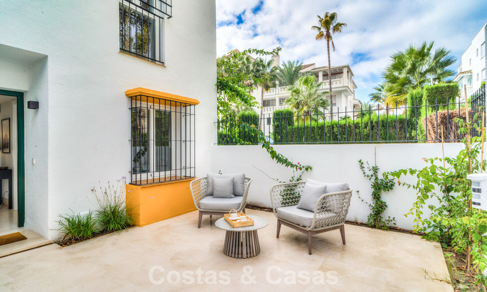 Maison à vendre à quelques mètres de la plage sur le Golden Mile de Marbella 776486