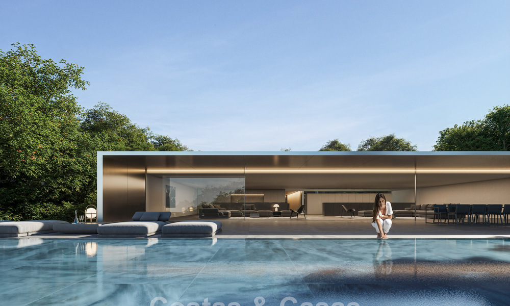 Villa au design révolutionnaire à vendre dans une communauté privée et fermée de Sotogrande, Costa del Sol 776494