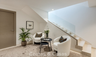 Villa de luxe contemporaine à vendre, dans un quartier résidentiel exclusif et fermé sur le prestigieux Golden Mile de Marbella 776679 