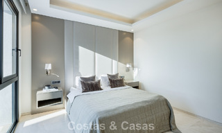 Villa de luxe contemporaine à vendre, dans un quartier résidentiel exclusif et fermé sur le prestigieux Golden Mile de Marbella 776691 