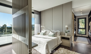 Villa de luxe contemporaine à vendre, dans un quartier résidentiel exclusif et fermé sur le prestigieux Golden Mile de Marbella 776692 