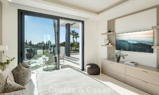 Villa de luxe contemporaine à vendre, dans un quartier résidentiel exclusif et fermé sur le prestigieux Golden Mile de Marbella 776695 