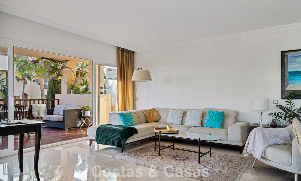 Luxueux appartement au rez-de-chaussée à vendre, situé sur le New Golden Mile entre Marbella et Estepona 776581