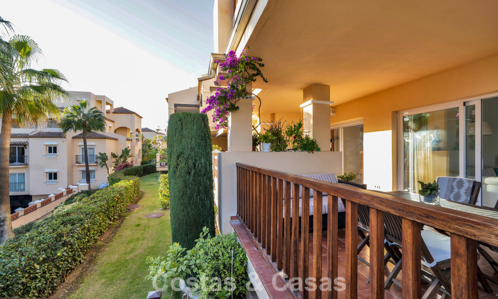 Luxueux appartement au rez-de-chaussée à vendre, situé sur le New Golden Mile entre Marbella et Estepona 776588