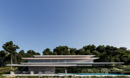 Chef-d'œuvre spectaculaire au design futuriste à vendre, dans une communauté fermée 24h/7 de Sotogrande, Costa del Sol 776667