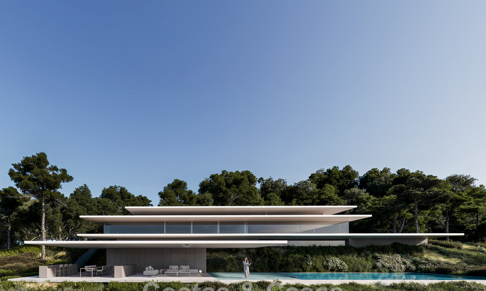 Chef-d'œuvre spectaculaire au design futuriste à vendre, dans une communauté fermée 24h/7 de Sotogrande, Costa del Sol 776667