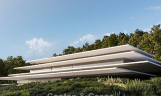 Chef-d'œuvre spectaculaire au design futuriste à vendre, dans une communauté fermée 24h/7 de Sotogrande, Costa del Sol 776668 