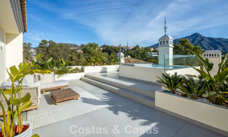Luxueux penthouse rénové avec vue panoramique sur la mer à vendre à Nueva Andalucia, Marbella 776786 