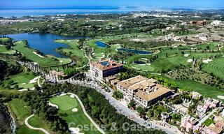 Villa de luxe moderne avec vue magnifique sur le golf et la mer à vendre dans un complexe de golf 5 étoiles à Marbella - Benahavis 776706 