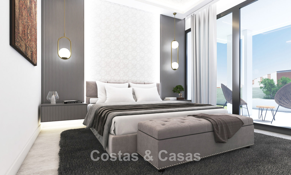 Projet avec villa de luxe design, à vendre dans l'un des quartiers les plus recherchés de Fuengirola, Costa del Sol 776734