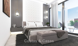 Projet avec villa de luxe design, à vendre dans l'un des quartiers les plus recherchés de Fuengirola, Costa del Sol 776734 