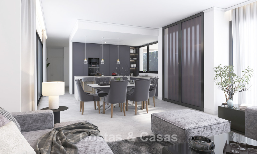 Projet avec villa de luxe design, à vendre dans l'un des quartiers les plus recherchés de Fuengirola, Costa del Sol 776738