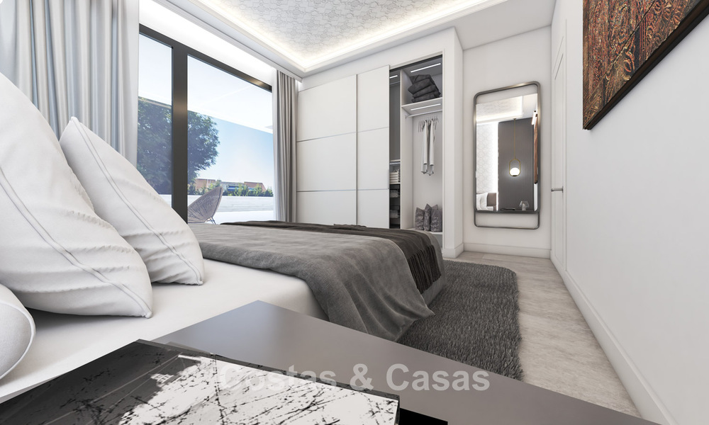 Projet avec villa de luxe design, à vendre dans l'un des quartiers les plus recherchés de Fuengirola, Costa del Sol 776739