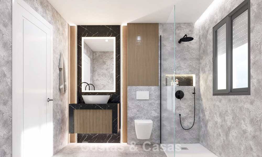 Projet avec villa de luxe design, à vendre dans l'un des quartiers les plus recherchés de Fuengirola, Costa del Sol 776740