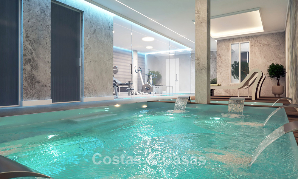 Projet avec villa de luxe design, à vendre dans l'un des quartiers les plus recherchés de Fuengirola, Costa del Sol 776744