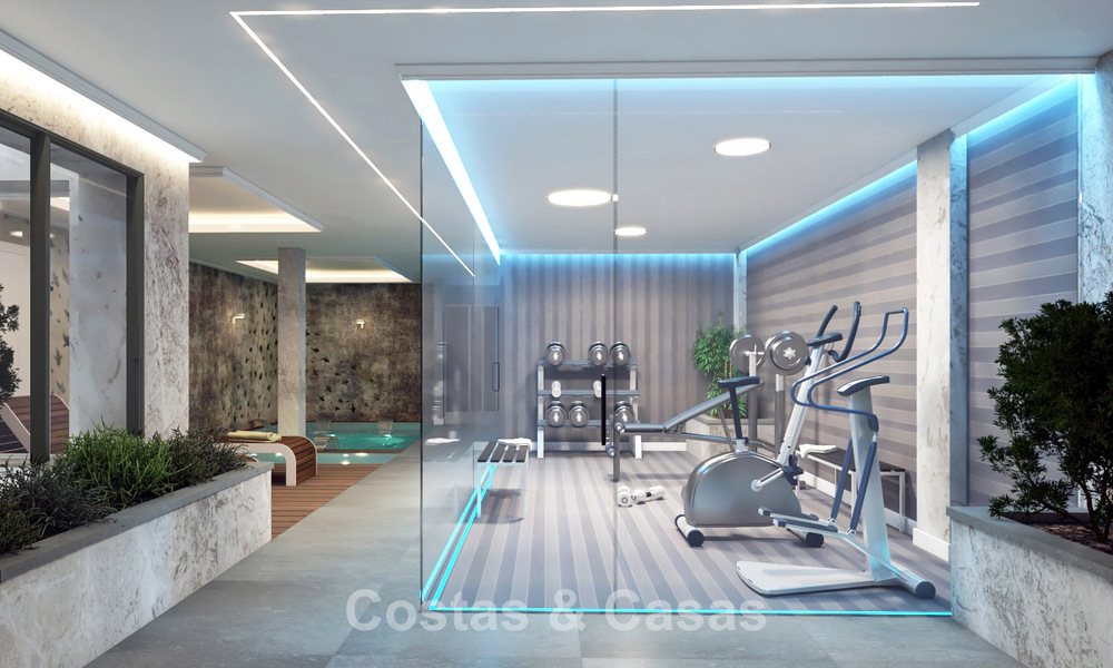 Projet avec villa de luxe design, à vendre dans l'un des quartiers les plus recherchés de Fuengirola, Costa del Sol 776745