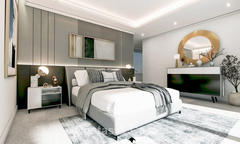 Projet avec villa de luxe design, à vendre dans l'un des quartiers les plus recherchés de Fuengirola, Costa del Sol 776749