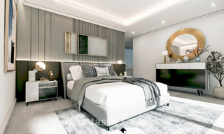 Projet avec villa de luxe design, à vendre dans l'un des quartiers les plus recherchés de Fuengirola, Costa del Sol 776749 