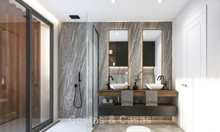 Projet avec villa de luxe design, à vendre dans l'un des quartiers les plus recherchés de Fuengirola, Costa del Sol 776750 