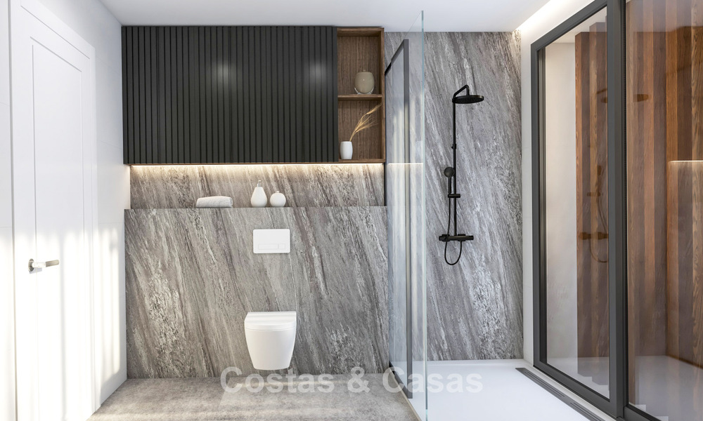 Projet avec villa de luxe design, à vendre dans l'un des quartiers les plus recherchés de Fuengirola, Costa del Sol 776751