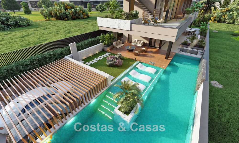 Projet avec villa de luxe design, à vendre dans l'un des quartiers les plus recherchés de Fuengirola, Costa del Sol 776755