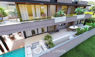 Projet avec villa de luxe design, à vendre dans l'un des quartiers les plus recherchés de Fuengirola, Costa del Sol 776759 