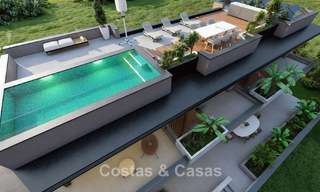 Projet avec villa de luxe design, à vendre dans l'un des quartiers les plus recherchés de Fuengirola, Costa del Sol 776761 