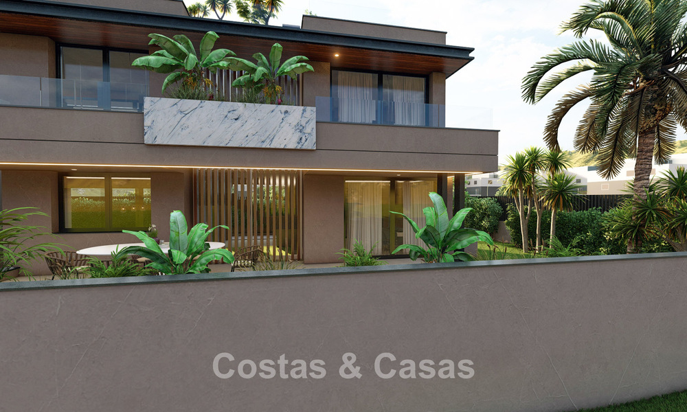 Projet avec villa de luxe design, à vendre dans l'un des quartiers les plus recherchés de Fuengirola, Costa del Sol 776762
